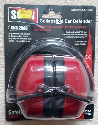 SCAN Collapsible Ear Defender SNR 25db EN352-1:2002