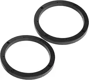 MOLUCKFU Universal 6.5 inch Car Speaker Spacer Pad and Ring Set 2pcs Speaker Spacer Cushions for Enhanced Sound