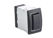 Sierra RK40690G, Rocker Switch, Halo SPDT, Independent Green Halo