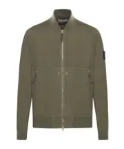 Stone Island Logo-Patch Zipped Jacket S,XL,L,M,XXL military green