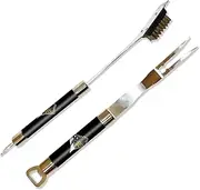 NCAA Purdue Boilermakers Barbeque Fork and Grill Cleaner Set