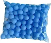 Tadill 150Pcs Raffle,Small,Activity Replacement Table Tennis 40mm for Art Craft Pool Games DIY Cat Toys Party Decor, Light Blue