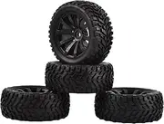 Wltoys 144001 124018 RC Tire Set, Style5 Black