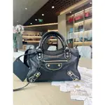 二手現貨 BALENCIAGA 巴黎世家 431621 女包CITY MINI金扣 機車包 單肩包 斜跨包 手提包