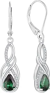 [YL] 925 Sterling Silver Princess Filigree Earrings Diana Design Oval Dangle Earrings Leverback Jewelry