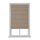 Home Decorators Collection Cordless Blackout Fabric Roman Shade 33X64 Linen