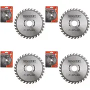 4x Promax Circular Saw Blade Precision Cut Ideal Power Tools & Workshop Use 11cm
