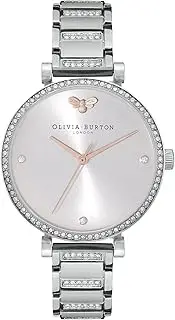 [Olivia Burton] Women's BELGRAVE Watch, silver/silver, 32MM