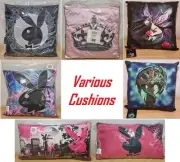 Various Cushions - Playboy, Anne Stokes, Keep Calm, Fast & Furious, Blue Eyes