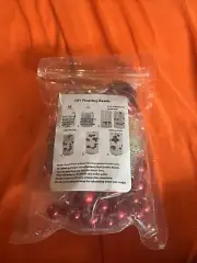 DIY Floating Beads Christmas Red Green Pearls