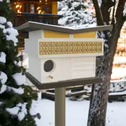 Retro Mid Century Modern Birdhouse Building Park Place 1960s Architecture Home