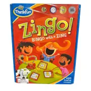 Zingo! Bingo with a Zing Kids Game Thinkfun New & Sealed