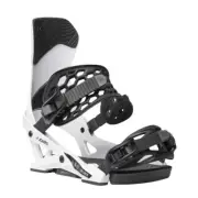 Jones Meteorite Men's Snowboard Bindings, Snow White, Medium MY25