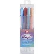 Sakura Gelly Roll Glaze Bold Point Pens 16/Pkg-Assorted Colors 58377