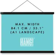 of London | Poster Hangers | A1 Frames for World Map Wall Art | Display Scratch