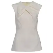 [Jil Sander] Knot Shiny Double Face Tank Top