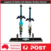 Legend of Zelda Link Master Broken Sword Metal Blade Replica Collection Cosplay