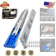 Durable 22 Inch Heavy Duty Side Mount Drawer Slides with Corrosion Resistance
