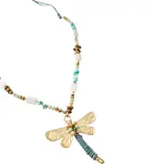 LVD Necklace w/ Dragonfly Pendant Home Jewellery Decor Accessory 86cm Delilah