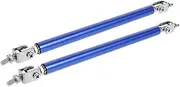 SWOOMEY 1 Pair Blue 15cm Auto Parts Front Splitter Rod Retractable Adjustable for Enhanced Stability Safety