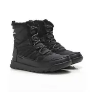 Sorel Whitney II Plus Lace Snow Boots Black 6UK/8US
