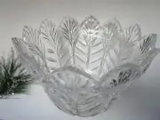FIFTH AVE PORTICO 9" CLEAR CRYSTAL BOWL - NEW