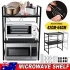 Microwave Shelf Kitchen Adjustable Organiser Oven Rack Storage Cabinet Holder