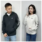 【NEW START精品服飾-員林】HOLLISTER 海鷗 手臂電繡字母 女款 內刷毛 連帽外套 棉外套 女版