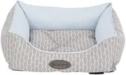 [Scruffs] Dog Siesta Box Bed, 50cm x 60cm, Cool Blue