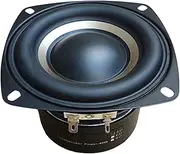 1pc Bass Speaker Subwoofer 100W 4 Inch Subwoofer Speaker 4Ohm 8Ohm 4 Layer Voice Coil Bass Speaker for Car Audio Home Theater DIY (Size : 8Ohm Square)