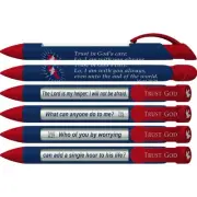 Greeting Pen Trust God Scripture Pens, Scripture Verses with Rotating Message...