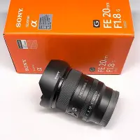 在飛比找Yahoo!奇摩拍賣優惠-剛買幾天 保固中 Sony 20mm f1.8 G SEL2