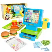 Lollipop Spongebob Cash Register Play Set Krusty Krab Cash Register DAMAGED BOX