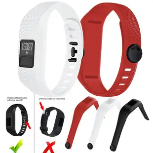 適用於Garmin佳明vivofit3矽膠錶帶 vivofit JR/JR2錶帶vivofit3腕帶矽膠運動款手錶帶