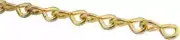 #14 Single Jack Chain Solid Brass 100 ft Box MADE IN USA