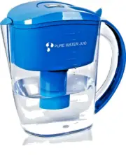 Alkaline Ioniser Water Filter Jug plus 1 free 7 filter 3.5 L -Blue