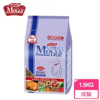 在飛比找momo購物網優惠-【Mobby 莫比】挑嘴成貓饕客配方(1.5公斤)