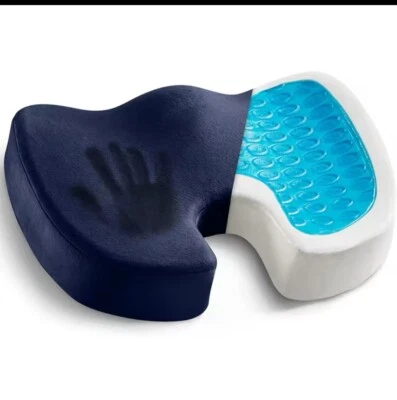 Gel Cushion Non-slip Memory Foam Coccyx Office Chair Car Sedentary Artifact