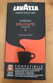 Lavazza Expresso Delicate Intensita 4 Nespresso Machines Only 10 Caps BB 12/19