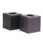 Stylish Tissue Holders for Either Tissues in a Bathroom or Napkins on a Table