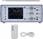 Upgraded Full Band Radio Receiver, FM, AM, LSB, USB Receiver with 2 Speaker Srereo