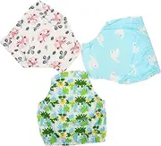 [JOINPAYA] Reusable Swim Diapers for Baby 3 Pack Baby Potty Training Pants Infant Diaper Pants Newborn Training Undies Comfortable Leakproof