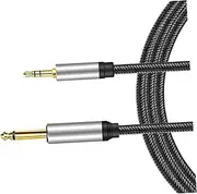 MUELODSIC Guitar Audio Cable Durable Male to Male Extension Cord with Plated Connectors for Enhanced Sound Compatible with Guitars and Audio Equipment