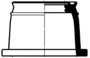 Ohno Rubber Industries OHNO DC-1698 Ball Joint Cover (Lower) Dust Cover Boots