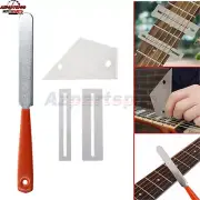 Guitar Fret Crowning File Leveling Tool Grinding Protectors DIY Repair Part Set
