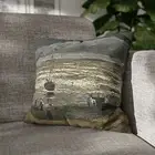 CUSHION COVER PILLOW CASE|VAN GOGH - BEACH AT SCHEVENINGEN IN STORMY WEATHER