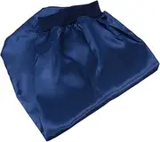 DEARMAMY Satin Sleep Hair Cap for Long Hair Dreadlocks and Braids Elastic Band Sleep Wrap Bonnet for Curly Hair Care and Protection Green