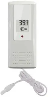 Wireless Thermometer with Temperature Dry Probe for GTC Weather Station