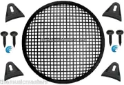 1X Black PLASTIC 8" inch Sub Woofer Speaker WAFFLE GRILL Protective Cover VWLTW