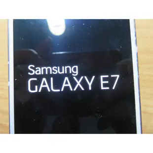 N.手機-三星SAMSUNG GALAXY E7 四核 1300萬 藍牙 Wi-Fi NFC 5.5吋 直購價650